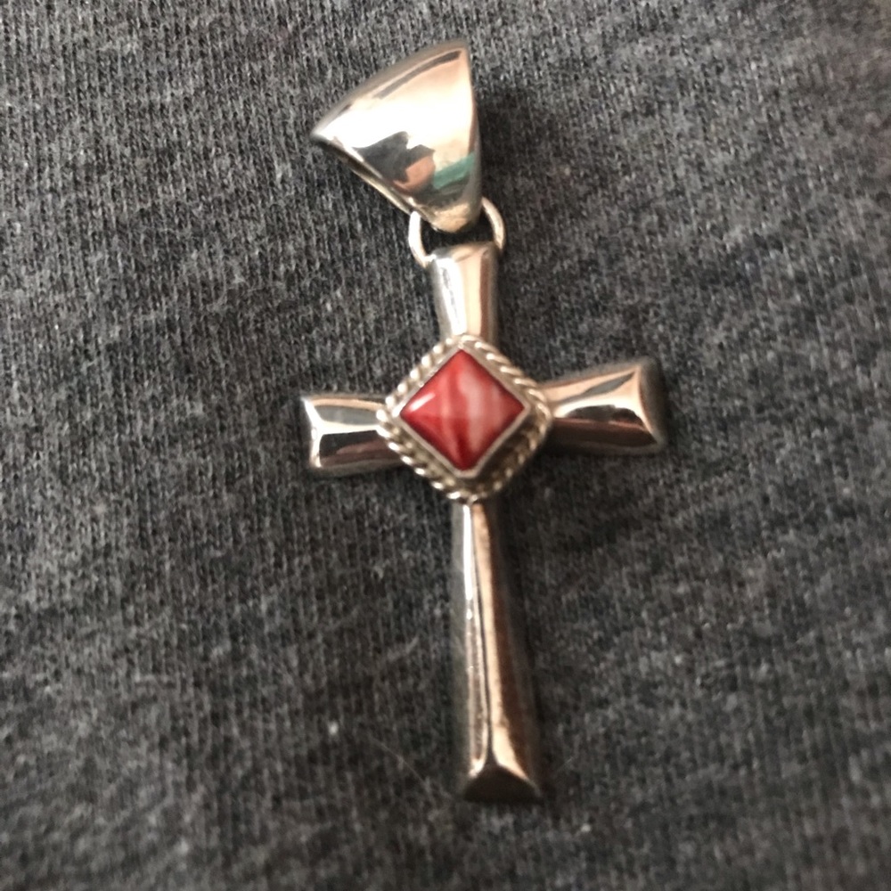 Sterling Silver Cross - Picture 2 of 4